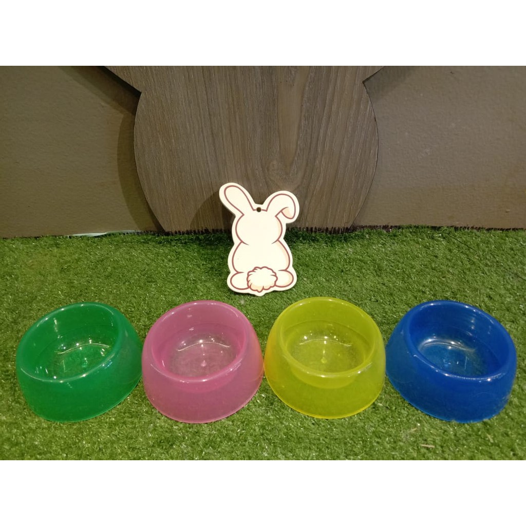 Tempat Makan &amp; Minum Hamster / Mangkuk Plastik Hamster PF103