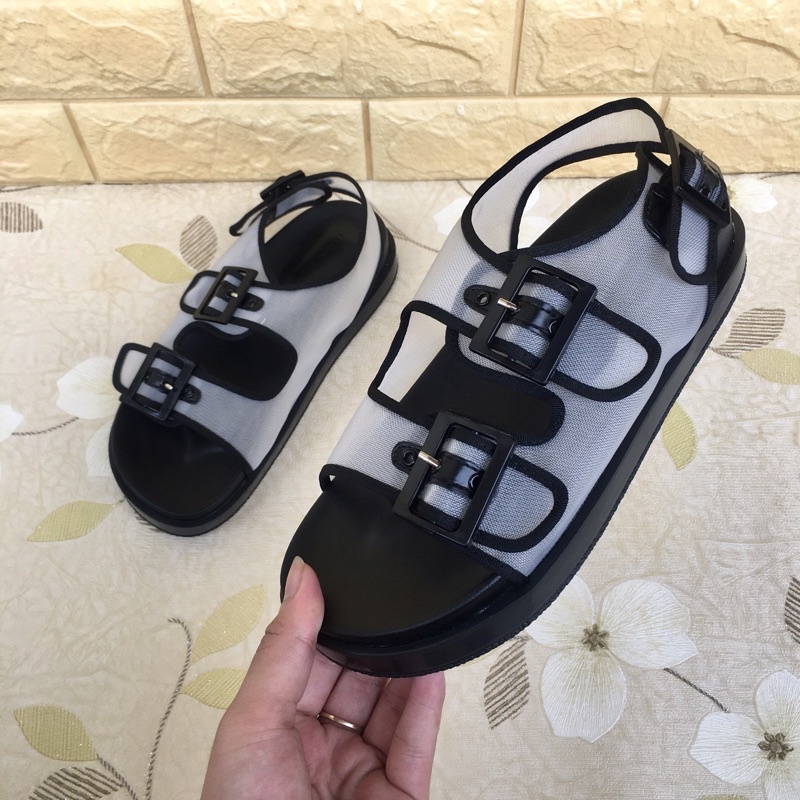 CK-238 MESH FLATFORM SANDAL