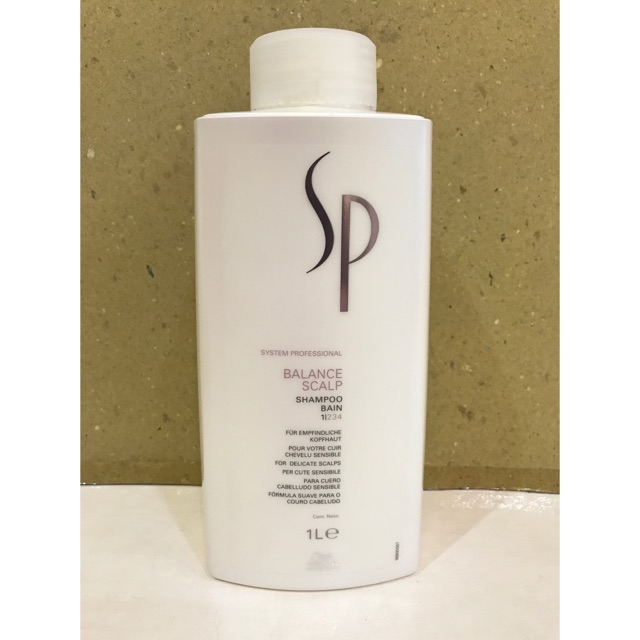 wella sp balance scalp shampoo 1L