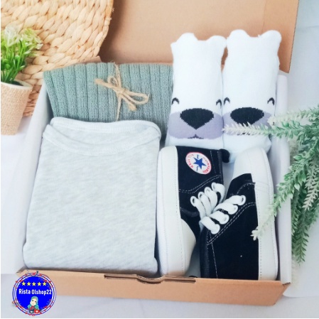 Hampers Bayi Newborn Baby Gift Set Unisex Kado Lahiran Parcel Bayi Laki-laki Perempuan