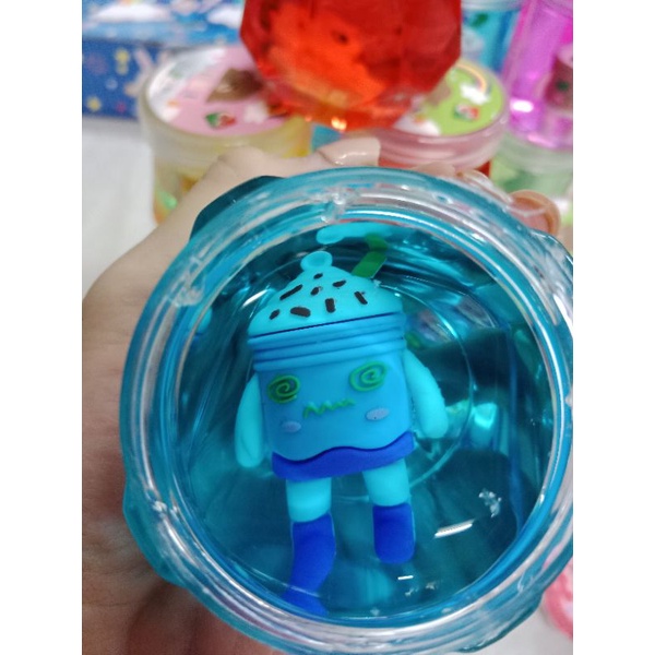 SLIME BOBA 1PCS MURAH MAINAN VIRAL ANAK ANAK (boba sedang)