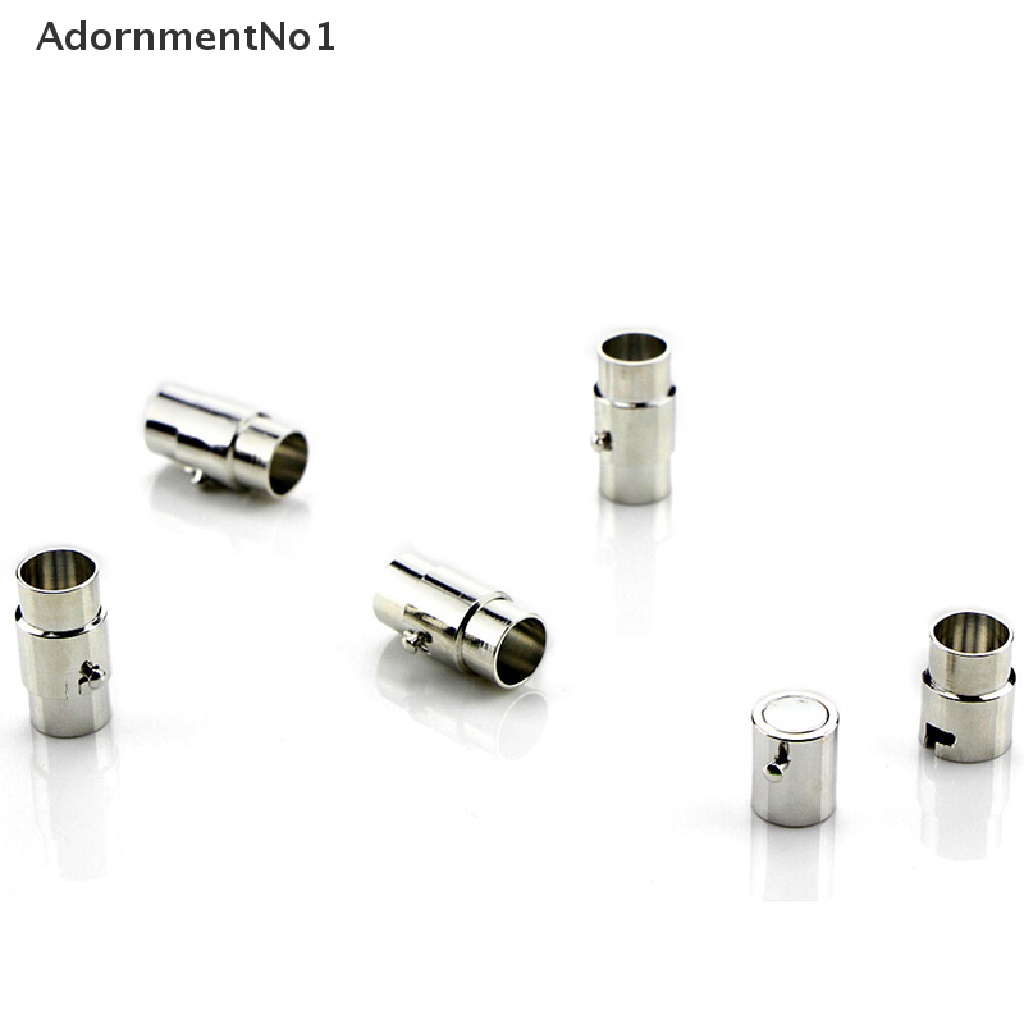 (AdornmentNo1) 5pcs Konektor Magnetik Untuk Membuat Perhiasan Gelang DIY