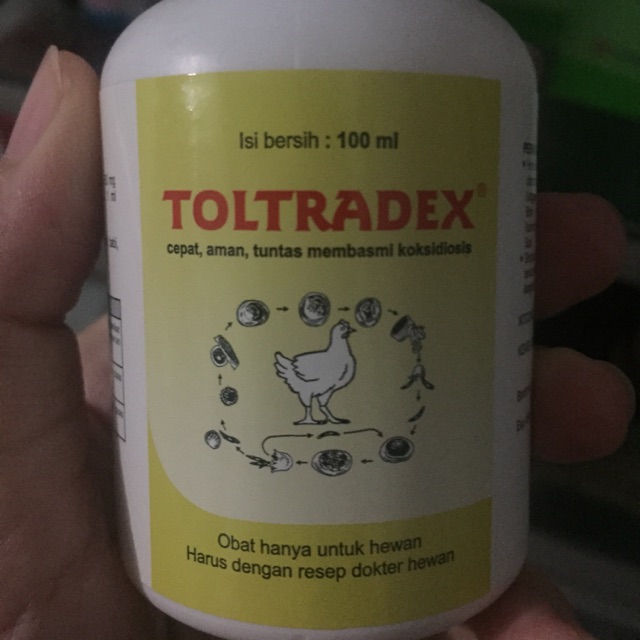 Toltradex 100ml - obat untuk koksidiosis