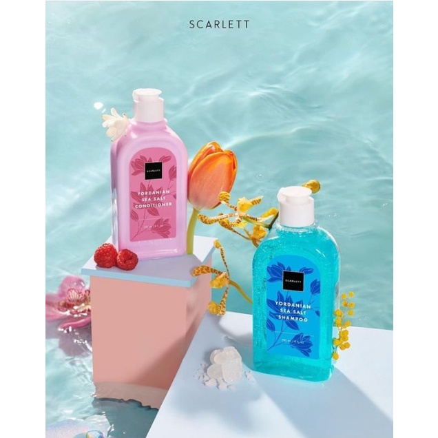 SCARLETT YORDANIAN SEA SALT Shampoo | Conditioner | ❤ jselectiv ❤ HAIR CARE SCARLETT ORI✔️BPOM✔️COD✔️