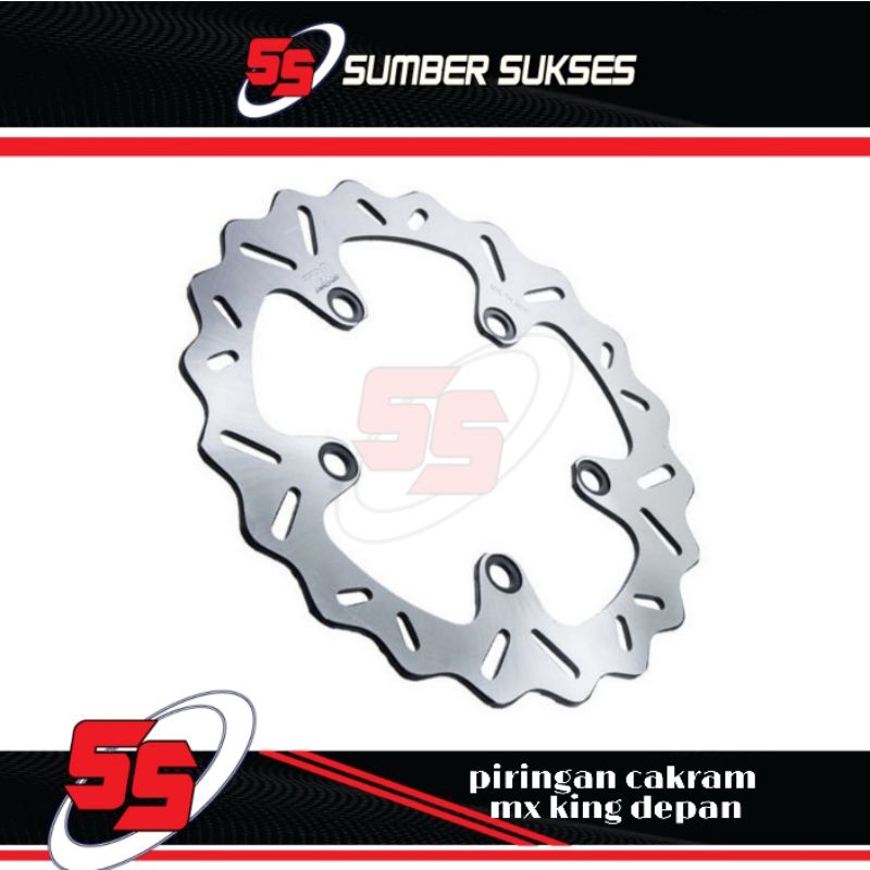 Piringan cakram mx king depan / piringan cakram belakang mx king TDR racing