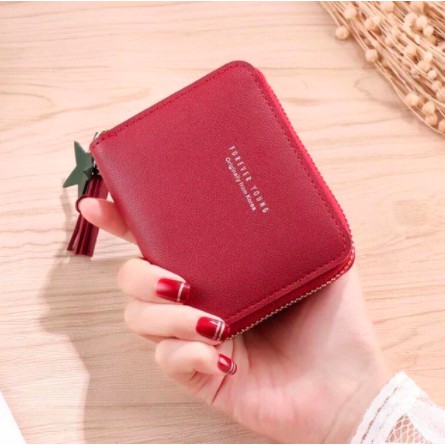 BAJ Dompet Lipat Korea Murah KOREAN FASHION WALLET ORIGINAL TIPIS - BY TF044