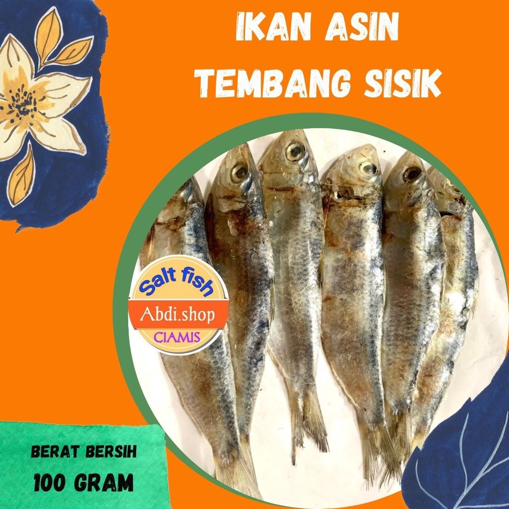 

promo ikan asin tembang sisik 100gr murah