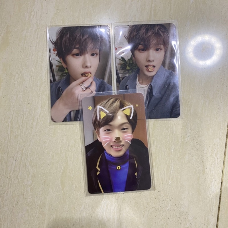 JISUNG NCT PHOTOCARD hot sauce mfal meong