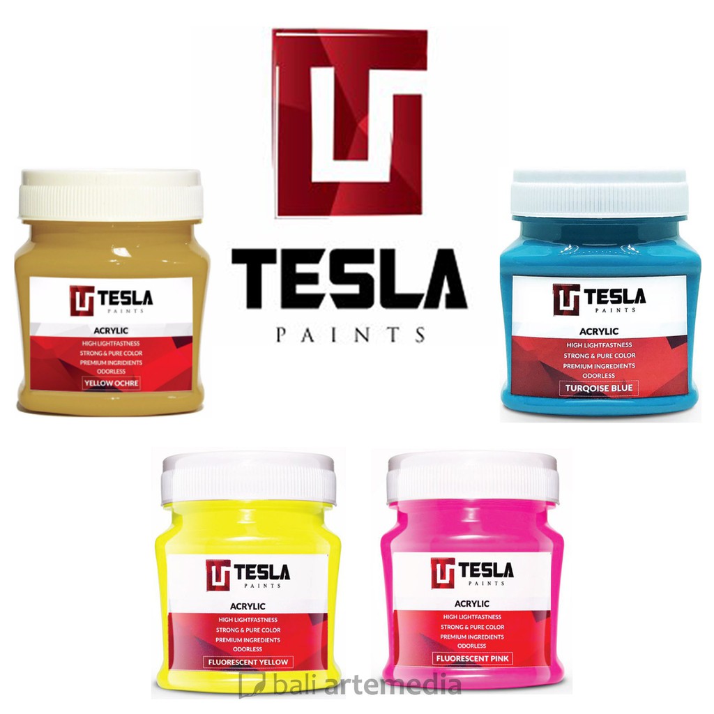 

Tesla Paints - Acrylic Paints 125ml PART 2/2