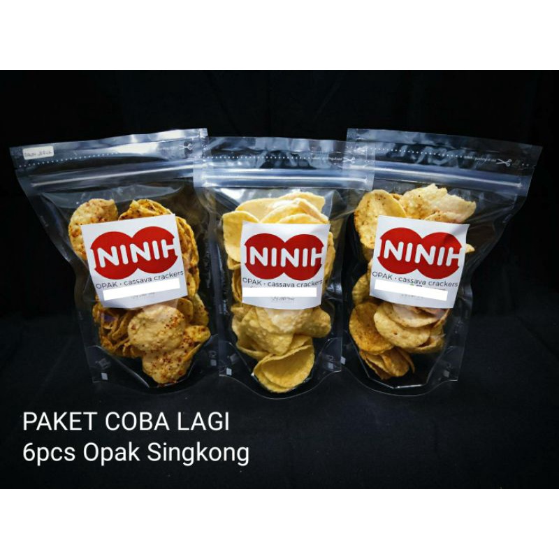 

OPAK Singkong • PAKET COBA LAGI (6pcs Opak Singkong)