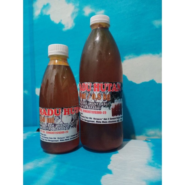 

MADU ASLI KALIMANTAN, MADU WANYI KEMASAN 600 ML DAN 350 ML