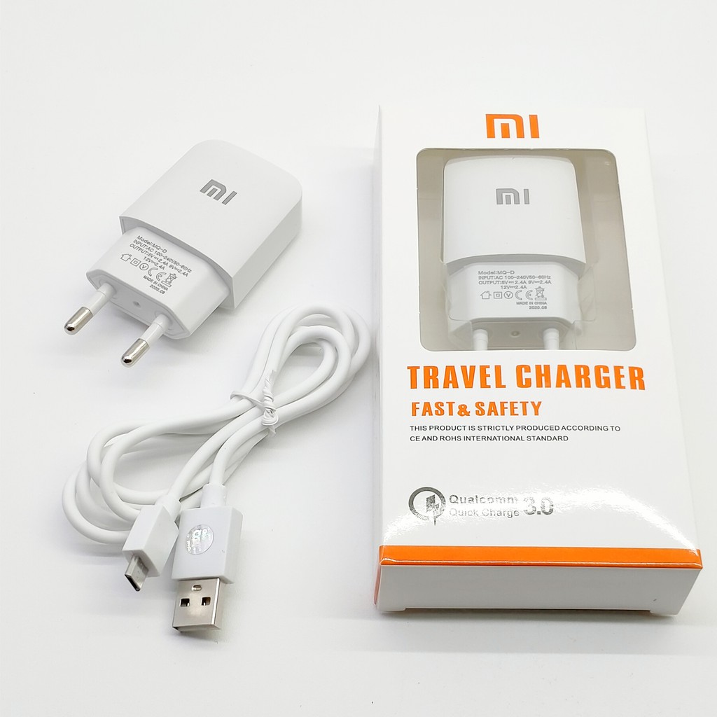 TRAVEL CHARGER Branded 2,4 A + Kabel micro