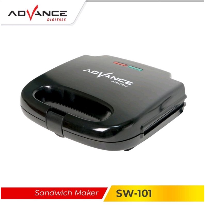 Advance Sandwich Maker SW-101 Mesin Pembuat Roti Lapis untuk Sarapan Garansi Resmi 1 tahun