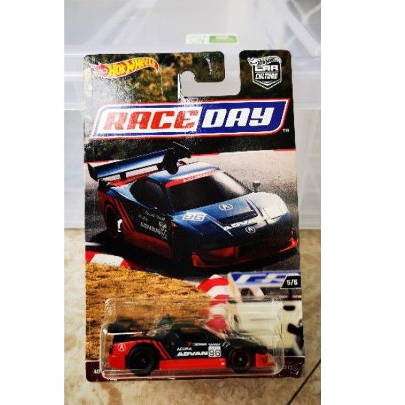 Hot Wheels Acura NSX Race Day HotWheels Tampo Advan