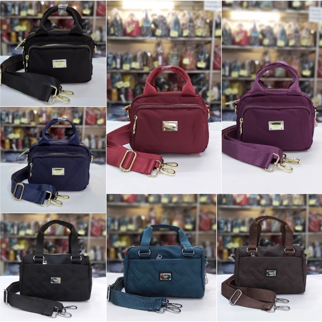 Tas import selempang parasut multifungsi fashion wanita