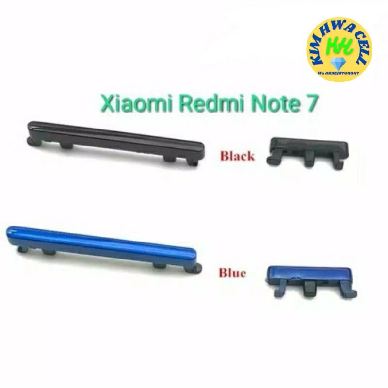 TOMBOL ON LUAR OFF POWER VOLUME REDMI NOTE 7 & REDMI NOTE 7 PRO OEM