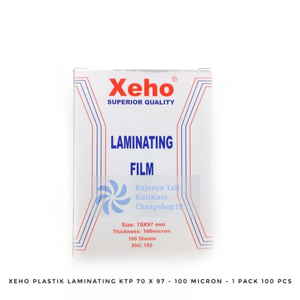 

PLASTIK LAMINATING KTP 70 X 97MM XEHO 100 pcs