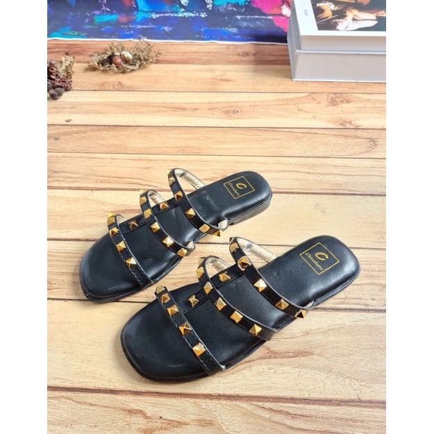 ABBUSHOES KR 03 flat  stut balemo 1cm