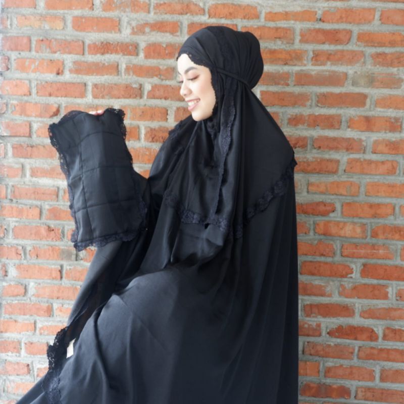 mukena dewasa zara silk