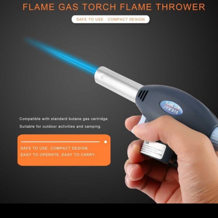 Paket Bundling Kepala gas Portable las fire torch blow flame gun murah