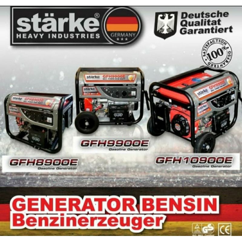 Genset Bensin Starke GFH10900E Max 7500 Watt