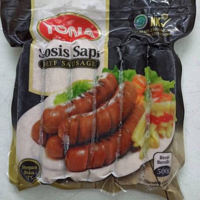 

YONA Sosis Sapi 6pcs [500g] / Beef Sausage