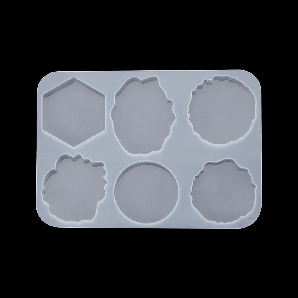 Solighter Cetakan Resin Alat Kerajinan Cetakan Telapak Kaki Pet Epoxy Mould Casting Mold