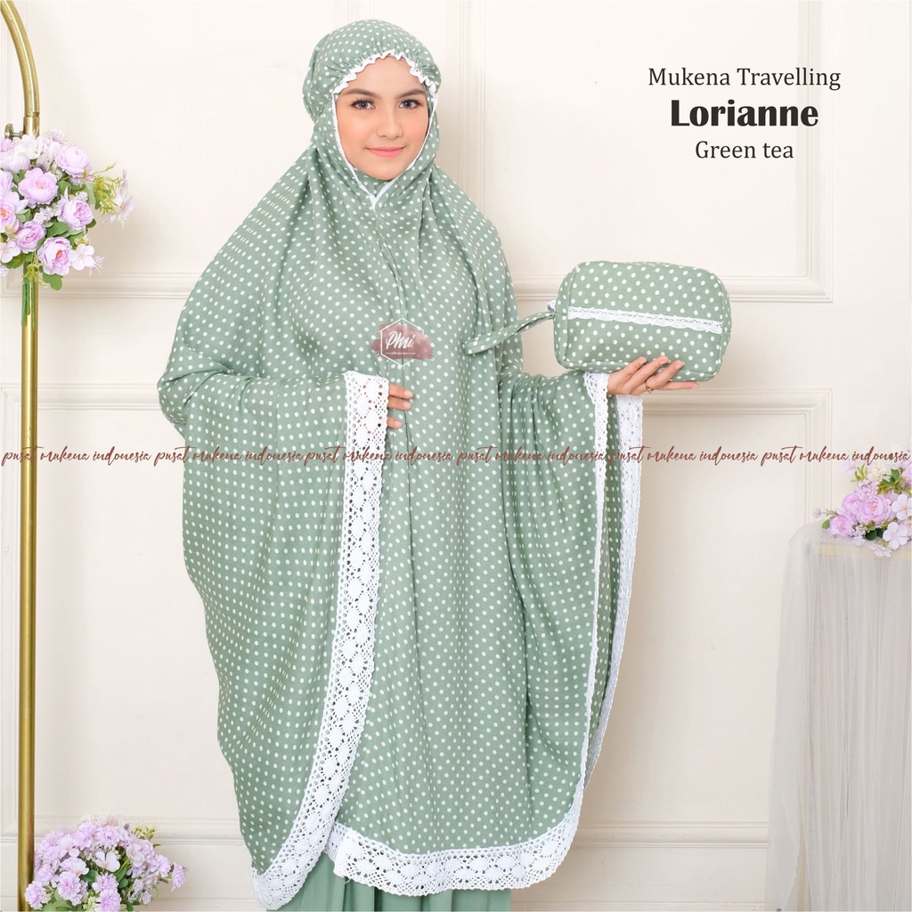 MUKENA RAYON DEWASA TRAVELLING LORIANNE