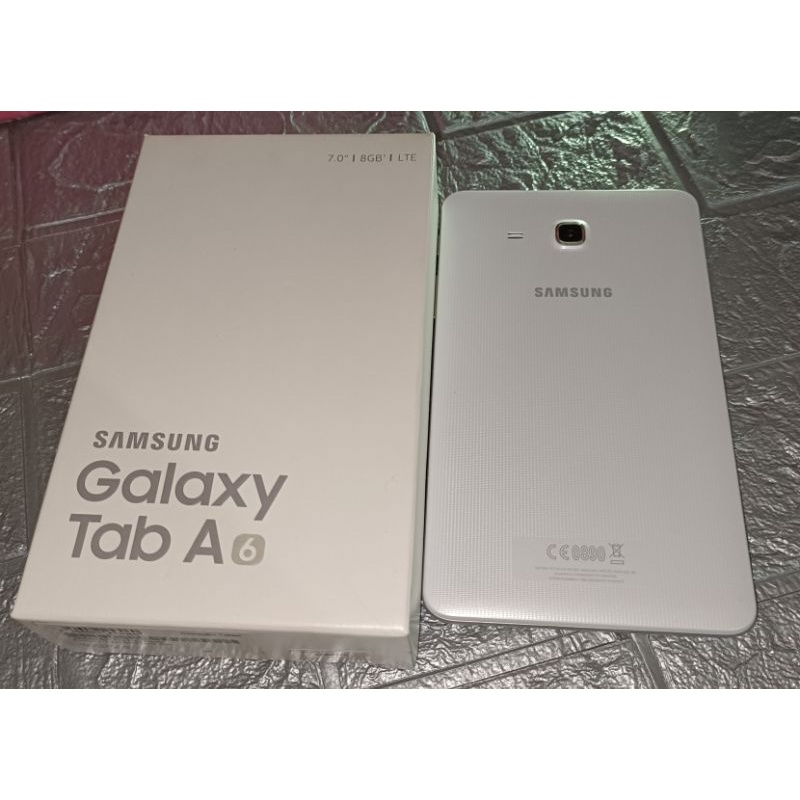 Samsung Galaxy Tab A6 2016 7" 8GB 7 inch warna PUTIH || Second