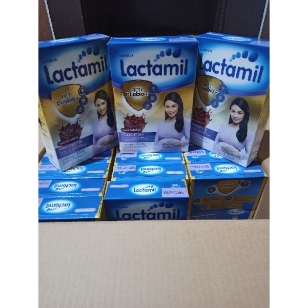 Lactamil Pregnasis Cokelat Vanila 200 gr Susu ibu Hamil ED 2024