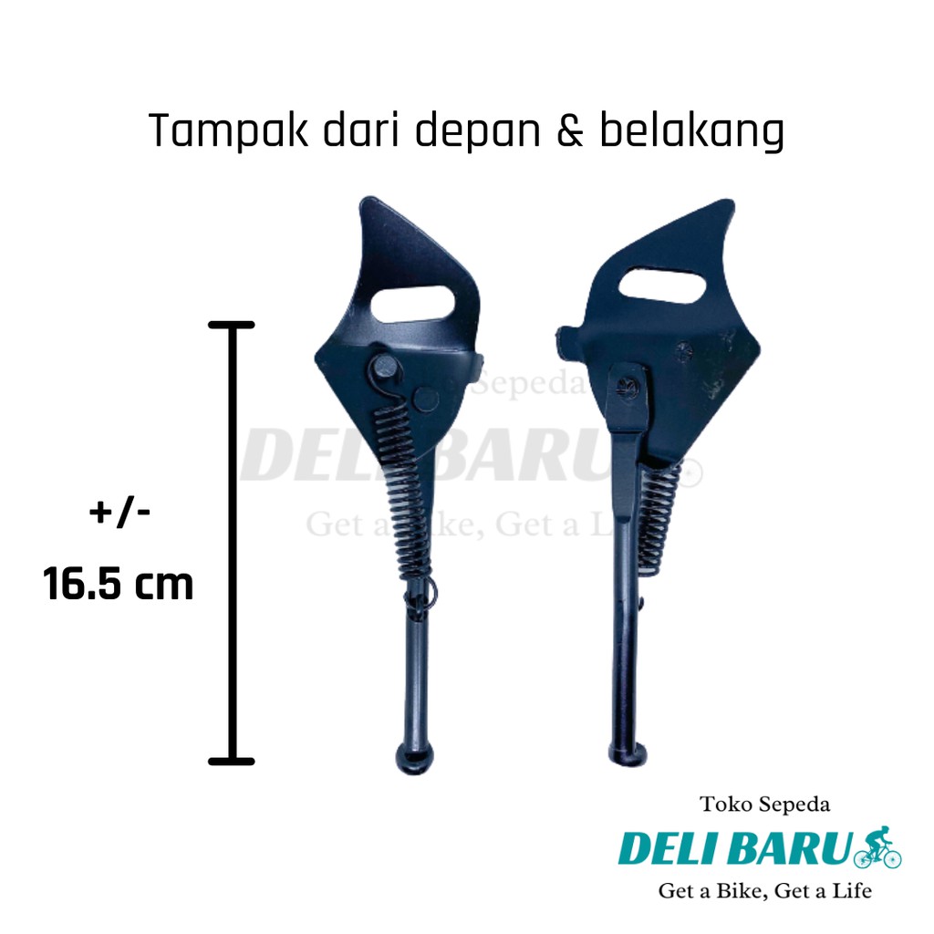 Standar samping sepeda anak ukuran 12 inch