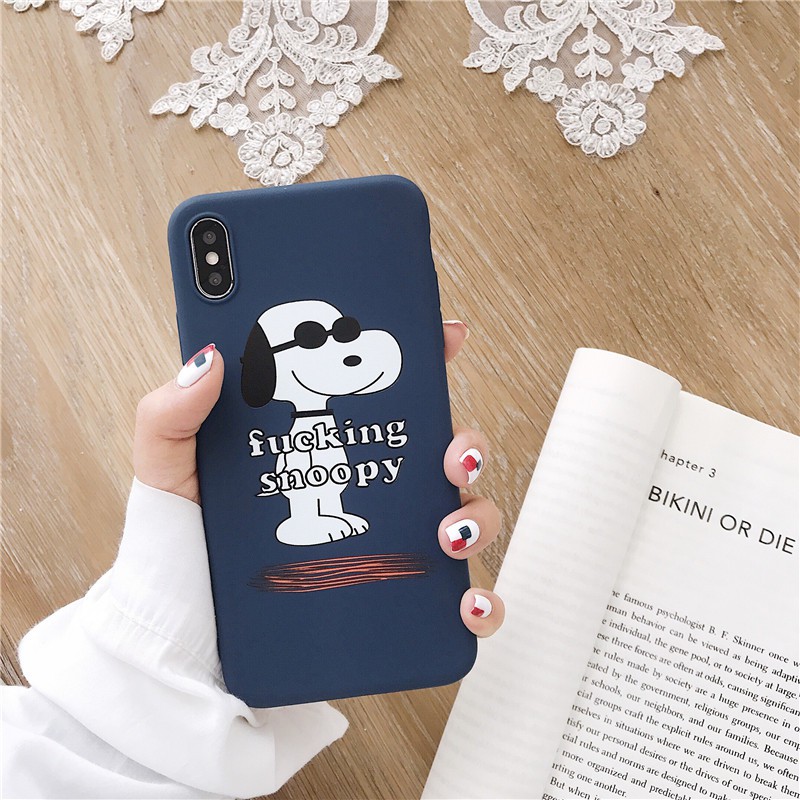 Fucking Snoopy Printing Oppo neo7 f1s a1k a7 a5s f9 vivo v9 y83 y71 y53 redmi 4a 7a 6a 5a 4x note 5a