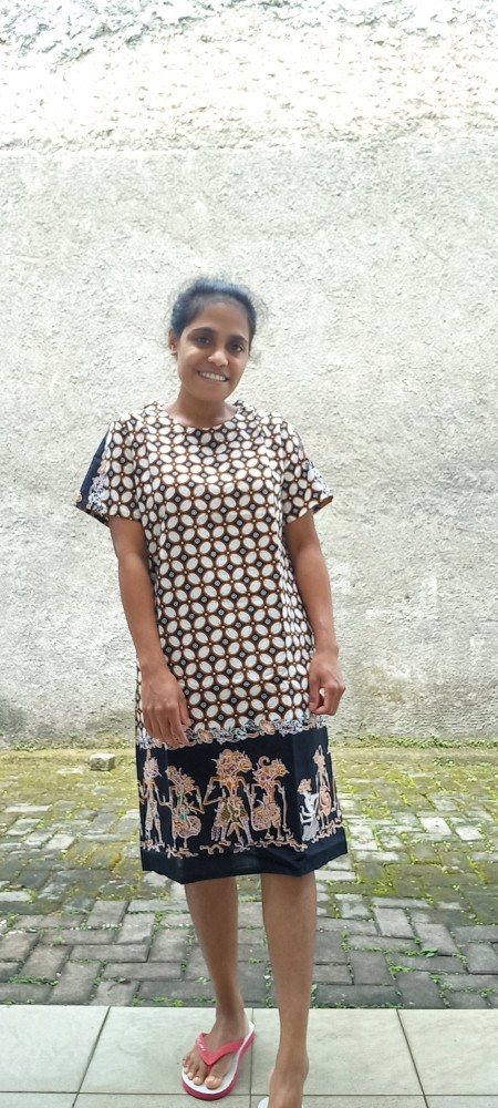 Maura Couple - Sania Ruffle Batik Couple Ori Ndoro Jowi Garansi Termurah Shopee -  Batik Solo Modern