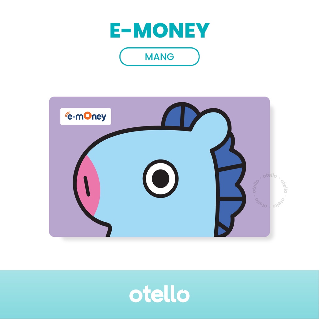 Kartu eMoney Mandiri BT21 Classic Kualitas HD Print Tajam BTS Kpop Idol e-Money eToll Bangtan Army