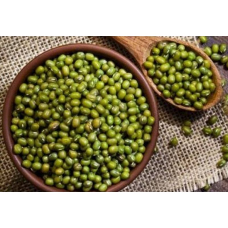 Kacang hijau import 1 kg / kacang ijo import 1 kg merk : large green mungbean Australia. kualitas ba