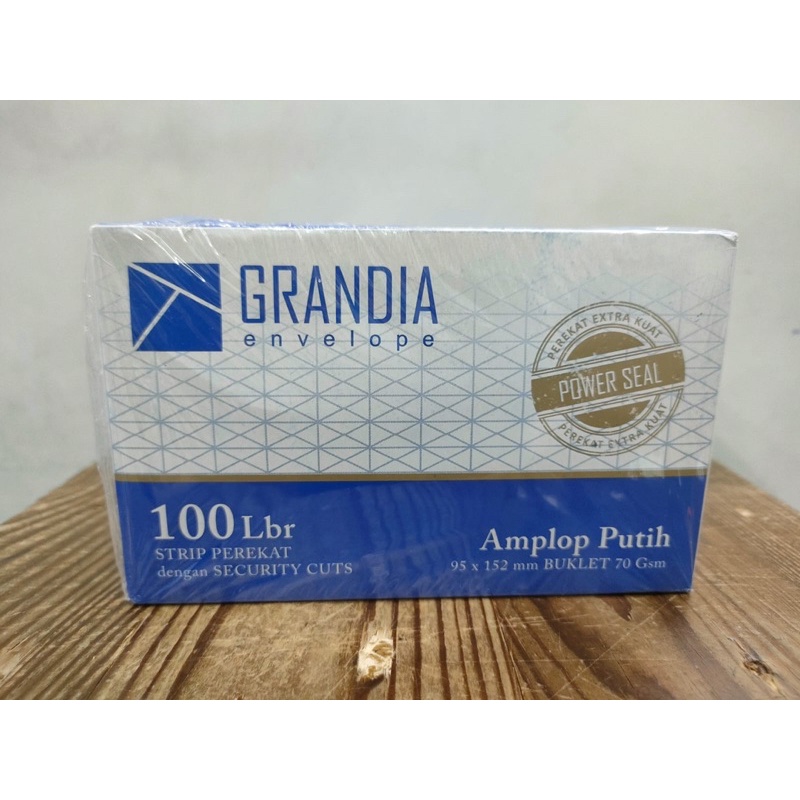 

Amplop Grandia Polos 104/ Amplop Grandia Kecil/ Amplop Polos Murah