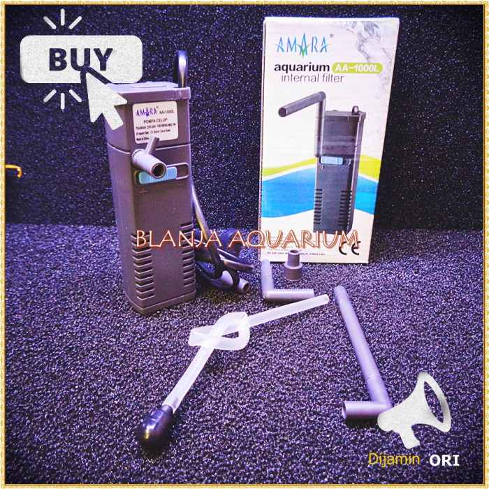 Pompa Sekaligus Filter AMARA 1000 L 1000L ACE Aquarium Bisa COD Blanja Aquarium