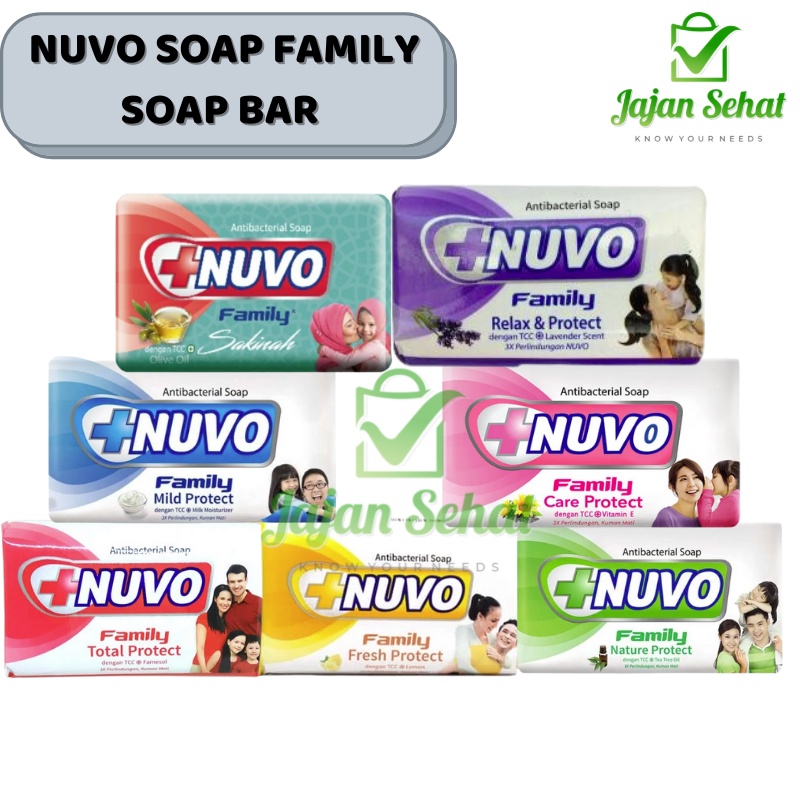 Nuvo Family Soap Bar 76gr