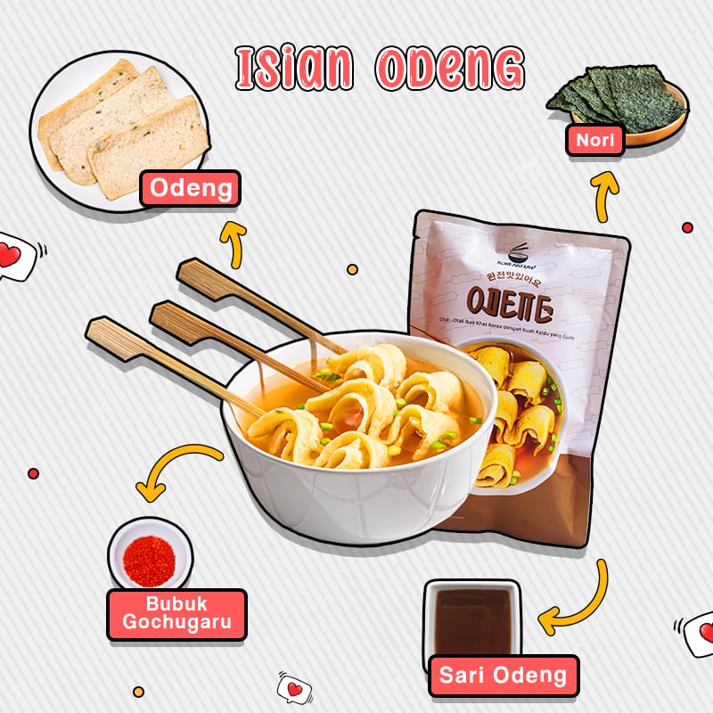 [ HALAL MUI ] Rabokki Topokki Odeng By KOREAKEUN | Tteokbokki | Ramen | Makanan Ringan Korea