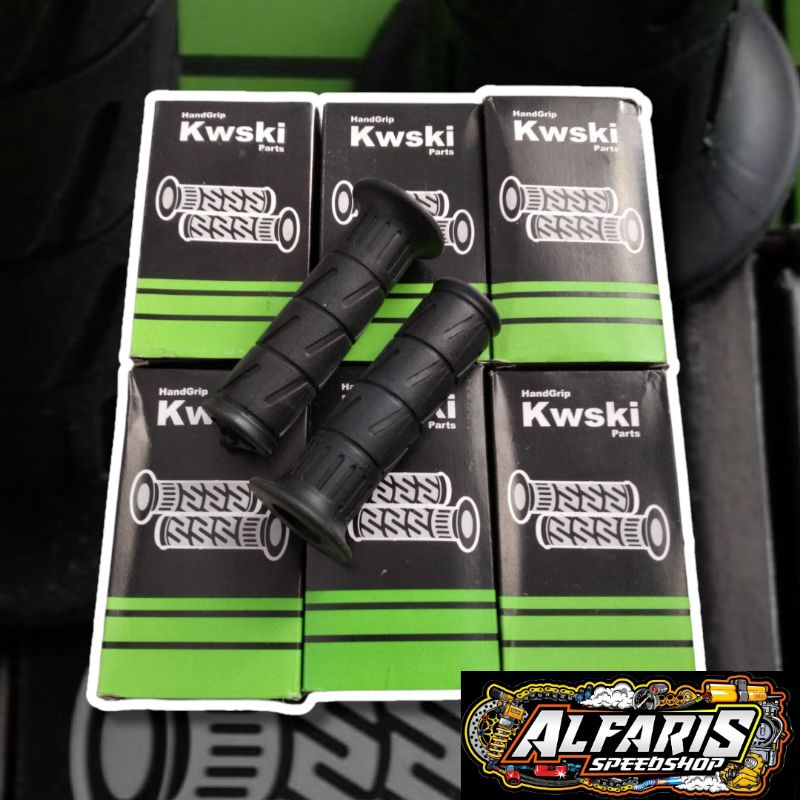 HANVAT KAWASAKI HANDGRIP KAWASAKI HANFAT KAZE KWSKI HANDGRIP KWSKI HANDFART KWSKI 1SET SEPASANG