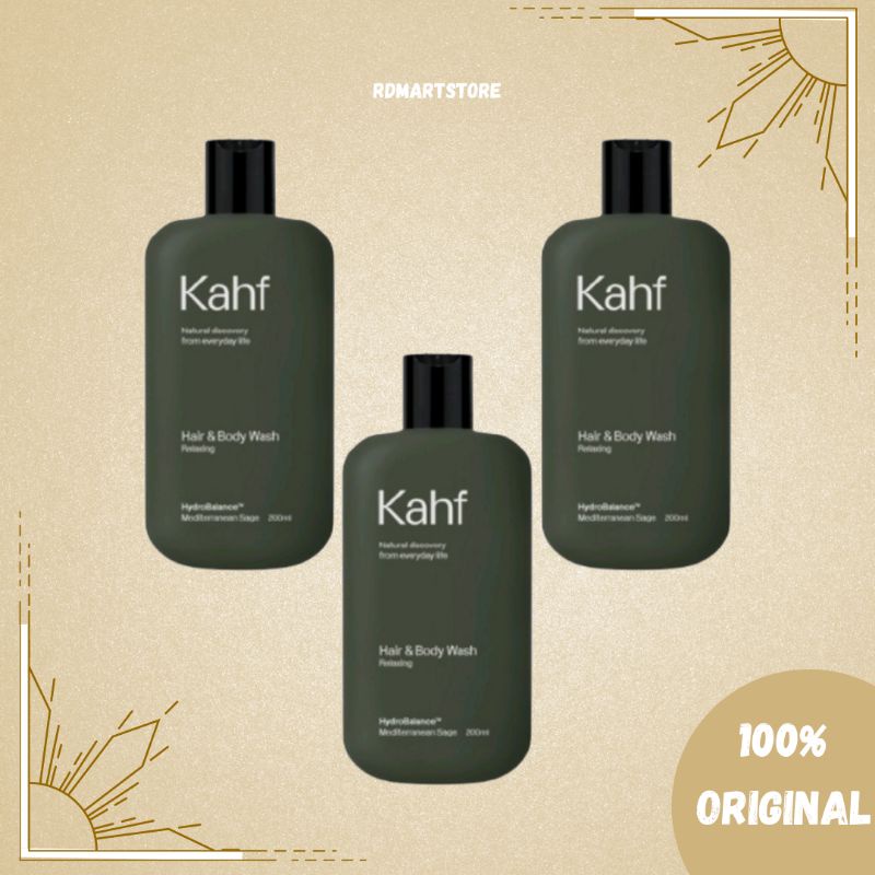Hair And Body Wash KAHF - Sabun Dan Shampo KAHF
