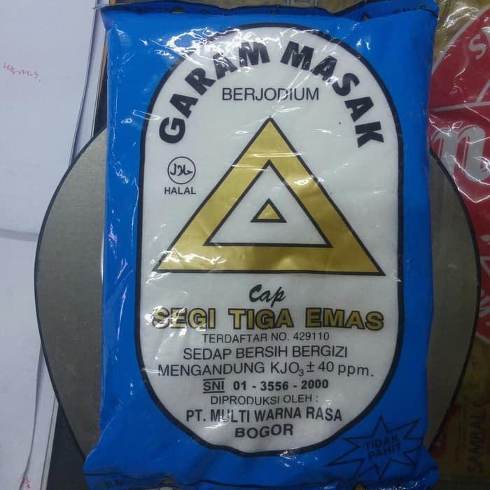 

Garam segitiga emas 500gr