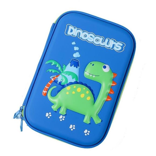 

Kotak Pensil Unicorn 3D tempat pensil smiggle unicorn kado anak - Dino Biru