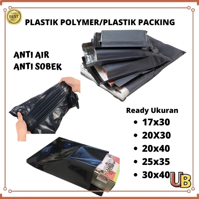 

Plastik Packing Olshop Kantong plastik amplop plastik polimer isi 100 pcs UDB