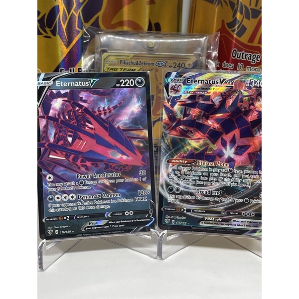 Eternatus V & Vmax Ultra Rare ( Version English )