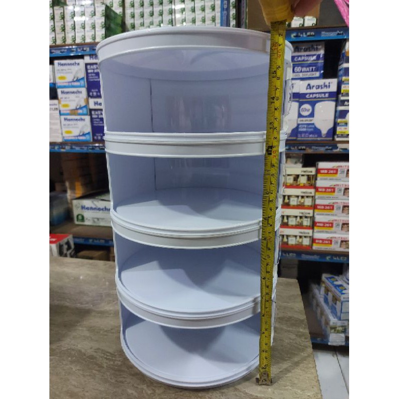 Food Storage 4 Tingkat AGE LOCK LFS 04/ Rak Tudung Saji/ Rak Makanan Susun