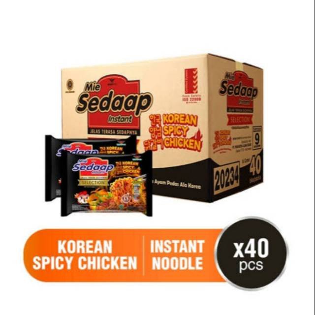 

Sedaap Mie Korean Spicy Chicken 87g - 1 Dus