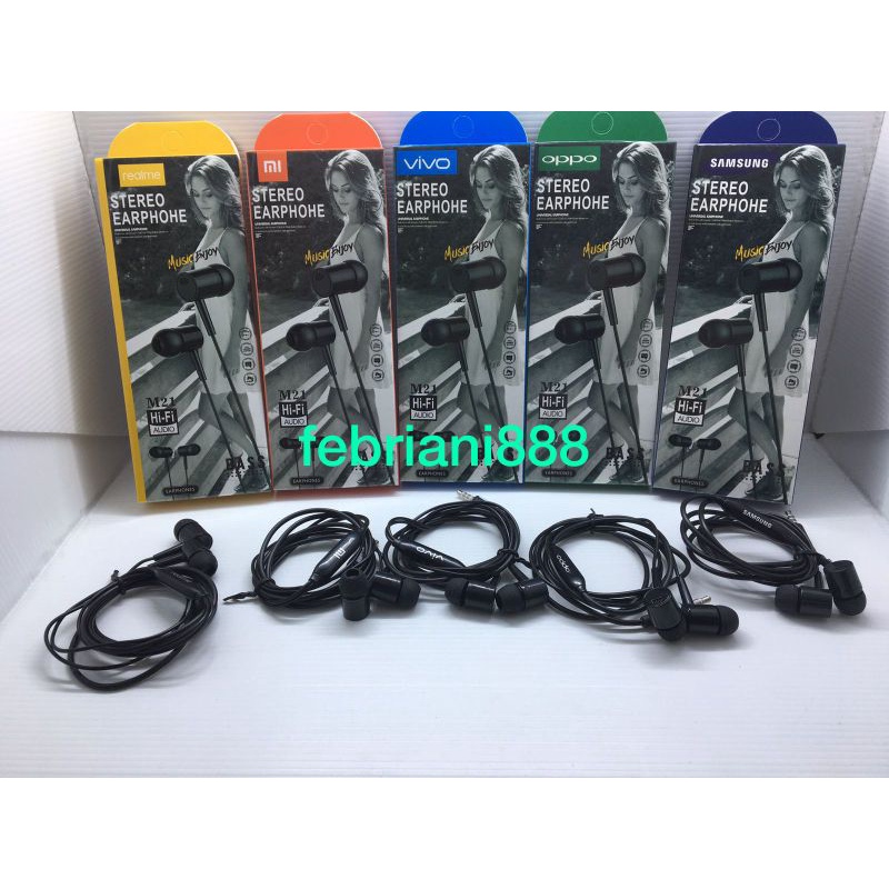 Headset Branded Model M29 Dan M21 handsfree