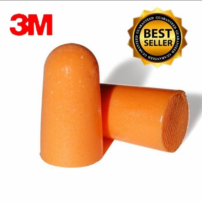Ear Plug 3M 1100 Pelindung Penutup Telinga Foam Protector per Box 200