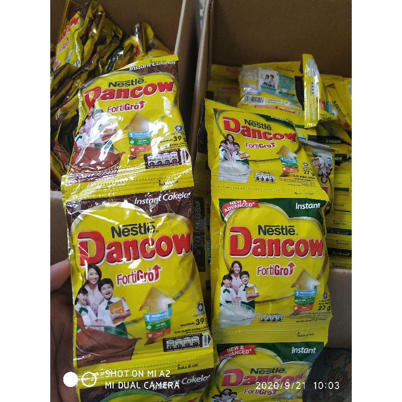 

DANCOW SUSU INSTAN KEMASAN SACHET - RENCENG